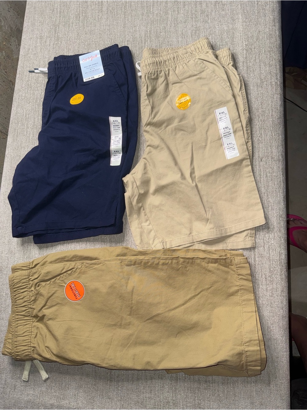 The Children’s Place/Cat & Jack Boys Husky Pants Bundle Size XXL 18 Husky 3 Pair